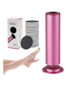 Removedor de Callos Eléctrico Dermave con 60 Discos de Lija