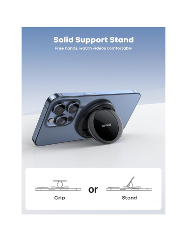 Soporte Magnético para Teléfono Lamicall Magsafe - Negro