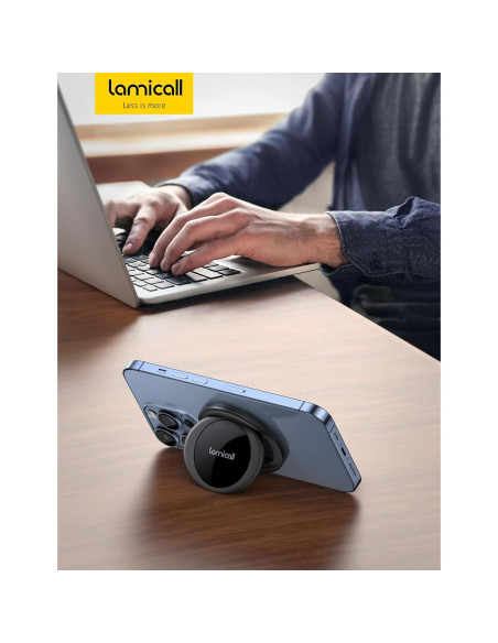 Soporte Magnético para Teléfono Lamicall Magsafe - Negro