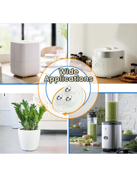 Ruedas Autoadhesivas TRVL FIELDER 8 PCS 360 para Muebles