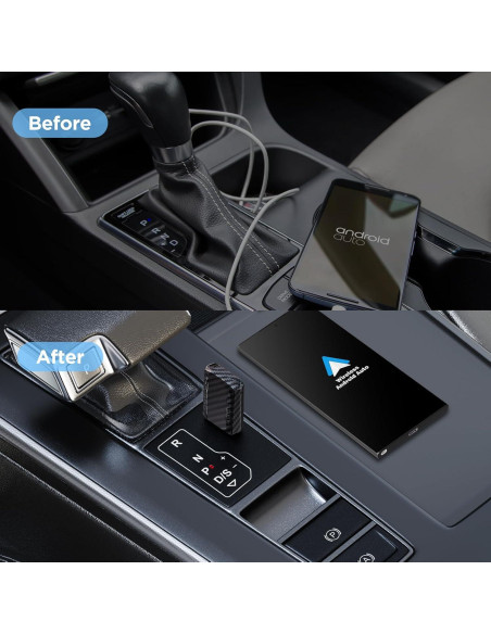 Adaptador Inalámbrico Android Auto MSXTTLY U2A-L9 Carbono