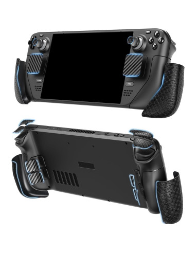 Pegatinas Antideslizantes JINGDU para Steam Deck - Negro