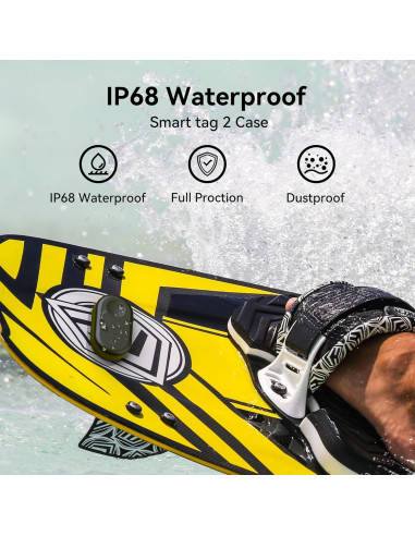 Funda Silicona Impermeable Skyarmor para SmartTag2 - 2 Piezas