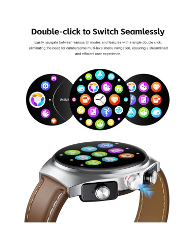 Reloj Inteligente ATEVIX GT95 con Auriculares Bluetooth