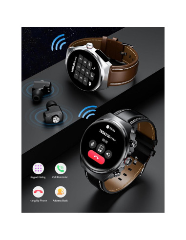 Reloj Inteligente ATEVIX GT95 con Auriculares Bluetooth