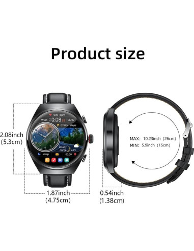 Reloj Inteligente ATEVIX GT95 con Auriculares Bluetooth