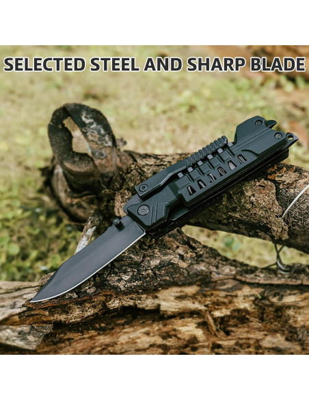 Cuchillo de bolsillo Titorld LJD001 21 en 1 para camping