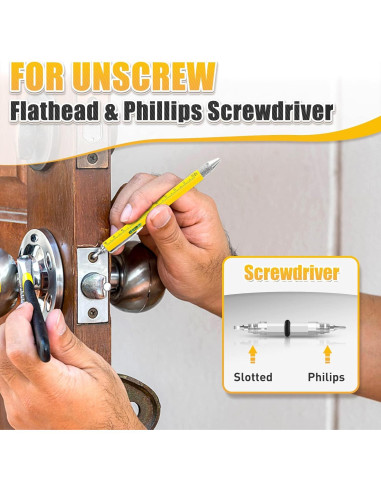 Bolígrafo Multiherramienta INOMO 9 en 1 para Hombres