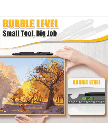 Bolígrafo Multiherramienta INOMO 9 en 1 para Hombres