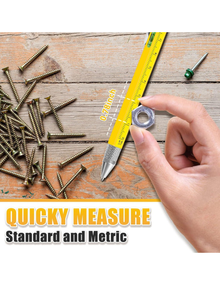 Bolígrafo Multiherramienta INOMO 9 en 1 para Hombres