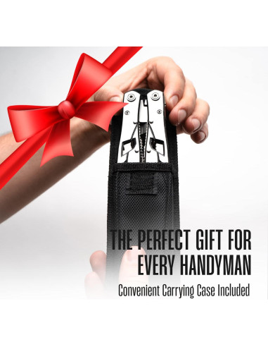 Alicate Multiherramienta Hayvenhurst 12 en 1 Acero Inoxidable