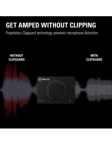 Elgato Wave XLR - Interfaz de Audio USB-C con Preamp 75 dB