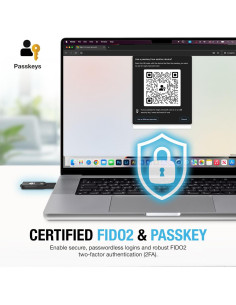 Dispositivo de seguridad FIDO2 Thetis Pro-C USB-C y NFC 2