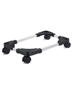 Soporte Móvil para CPU Liitrton Ajustable con Ruedas 43-57 cm