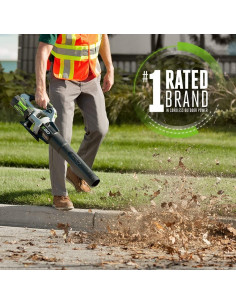 Soplador de hojas EGO Power+ 530 CFM 56V con batería y cargador 2