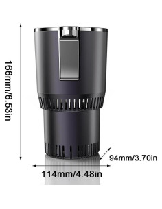 Taza Inteligente Klanata 2 en 1 Calentador y Enfriador 2