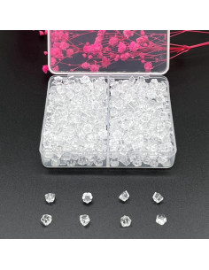 Respaldo de Aretes de Silicona Transparente Chunney 600 Piezas 2