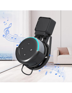 Soporte de Pared Suptek para Echo Dot 3ra Generación Negro 2