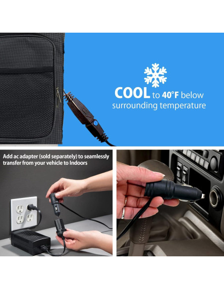 Koolatron Enfriador Portátil 25L 12V para Viajes y Camping