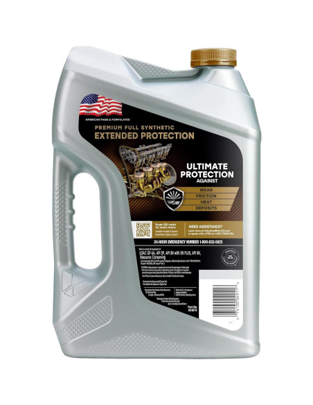 Aceite de Motor Sintético Valvoline 0W-20 5 Litros