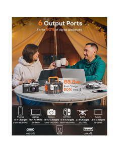 Estación de Energía Portátil MARBERO M138 88.8Wh 150W 2