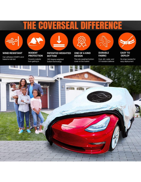 Funda de Coche CoverSeal VS300 Mediana Resistente al Agua