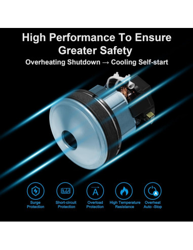 Bomba de Aire Eléctrica VOFiTNY 600W Inflar/Desinflar Rápido