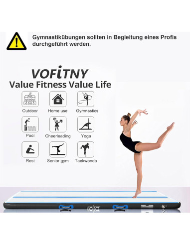 Bomba de Aire Eléctrica VOFiTNY 600W Inflar/Desinflar Rápido