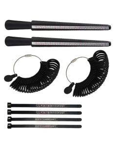 Kit de Medición de Tamaño de Anillo 6 Piezas Arremill