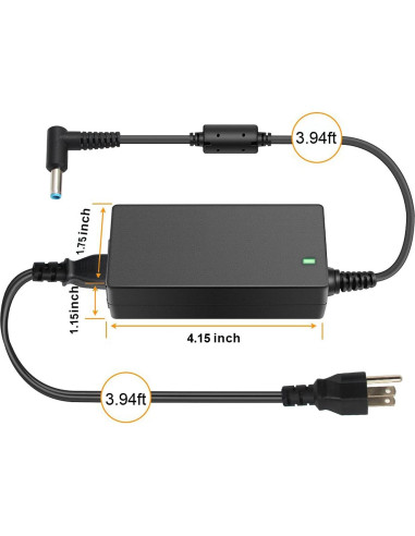 Cargador Laptop HP 45W Punta Redonda 4.5x3.0mm