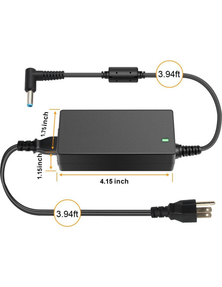 Cargador Laptop HP 45W Punta Redonda 4.5x3.0mm