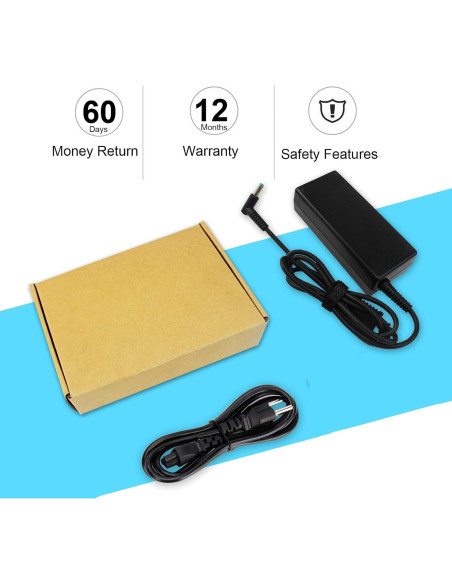 Cargador Laptop HP 45W Punta Redonda 4.5x3.0mm