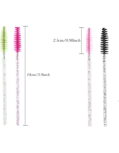 300 Cepillos Desechables GUMIKE para Pestañas y Cejas