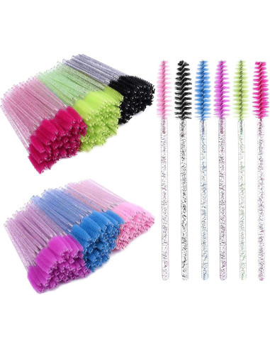 300 Cepillos Desechables GUMIKE para Pestañas y Cejas