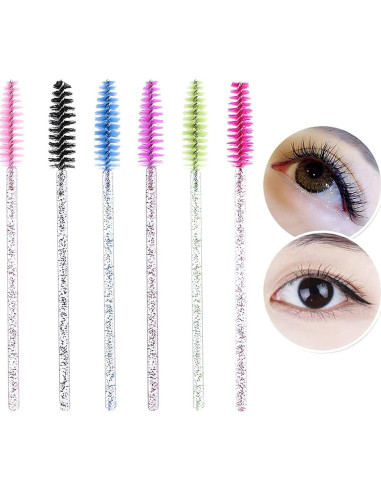 300 Cepillos Desechables GUMIKE para Pestañas y Cejas