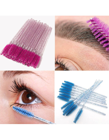 300 Cepillos Desechables GUMIKE para Pestañas y Cejas