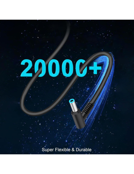 Cargador Laptop HP 65W/45W Adaptador Punta Azul 19.5V