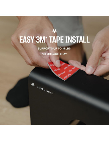 Bandeja de Cable COREMINDED Mediana - Organizador 2 Paquetes