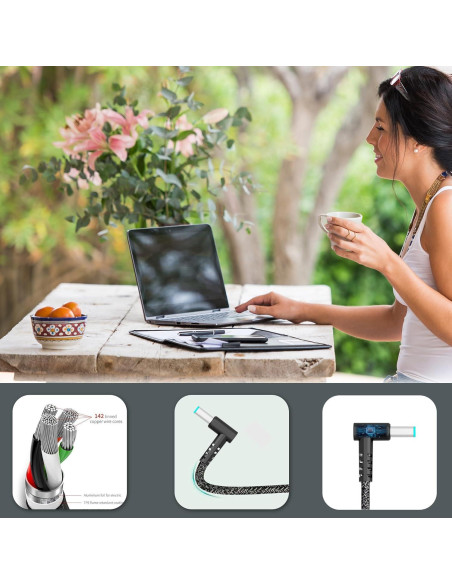 Cargador Laptop 65W HP Spectre Envy Pavilion 19.5V