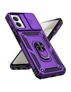 Funda para Motorola Moto G Power 5G 2024 con soporte giratorio