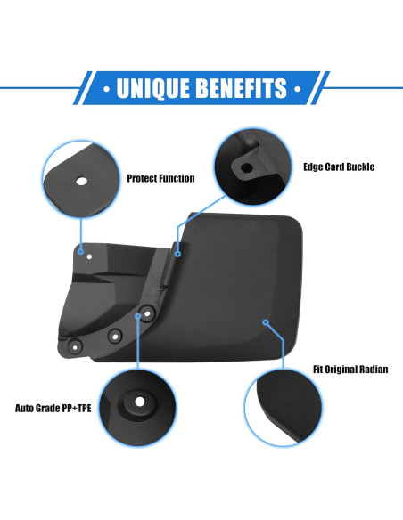 Kit Guardabarros VekAuto para Toyota Tacoma 2016-2021