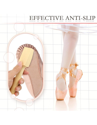 Cepillo para Zapatos de Baile Cosmos - 2 Pcs, Suede, 16.8 cm