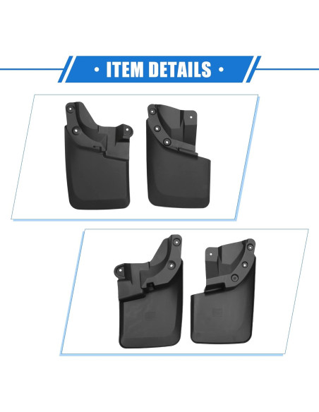 Kit Guardabarros VekAuto para Toyota Tacoma 2016-2021