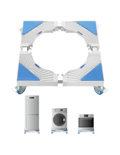 Base Rodante MAOPINER Ajustable para Lavadora y Refrigerador