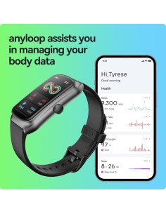 Rastreador Fitness Anyloop ALB2 Monitoreo 24/7 IP68 2