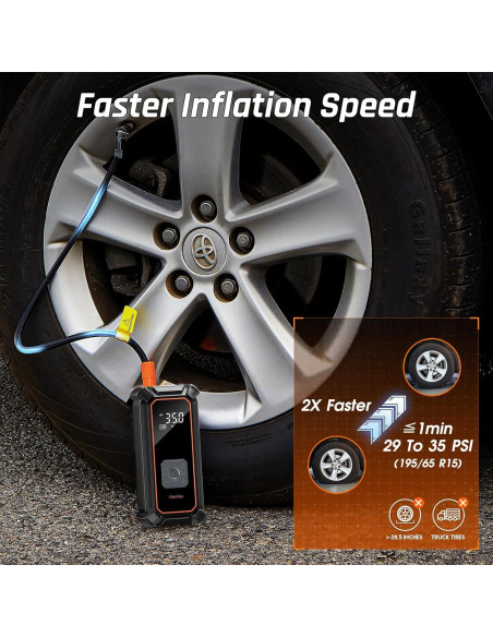 Compresor de Aire OlarHike TIC3V301 Portátil 150PSI