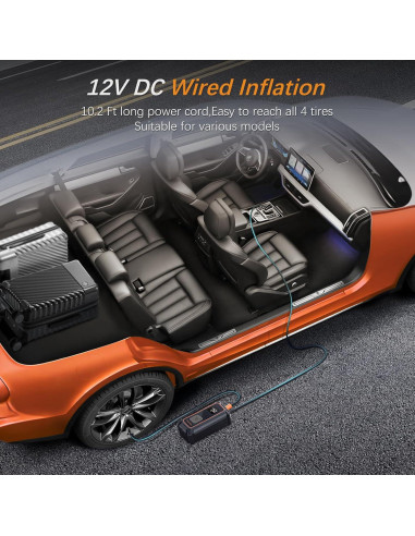 Compresor de Aire OlarHike TIC3V301 Portátil 150PSI