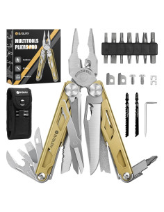 Multiherramienta BIBURY 31 en 1 Plegable Acero Inoxidable