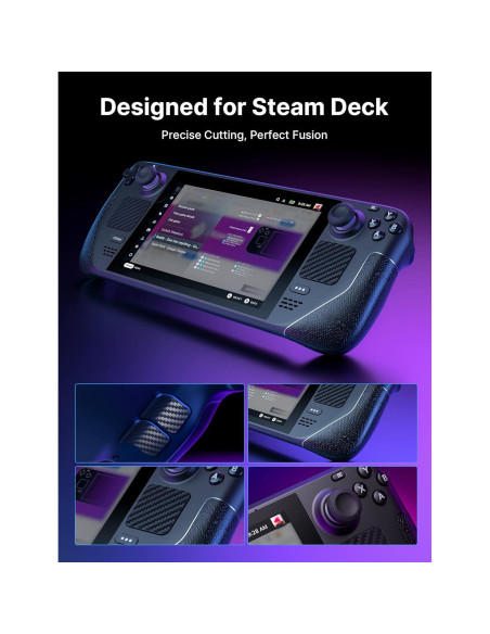 Juego de Calcomanías JSAUX para Steam Deck - Antideslizantes