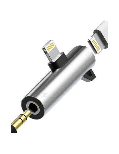 Adaptador Lightning a Jack 3.5mm Jekruyi para iPhone